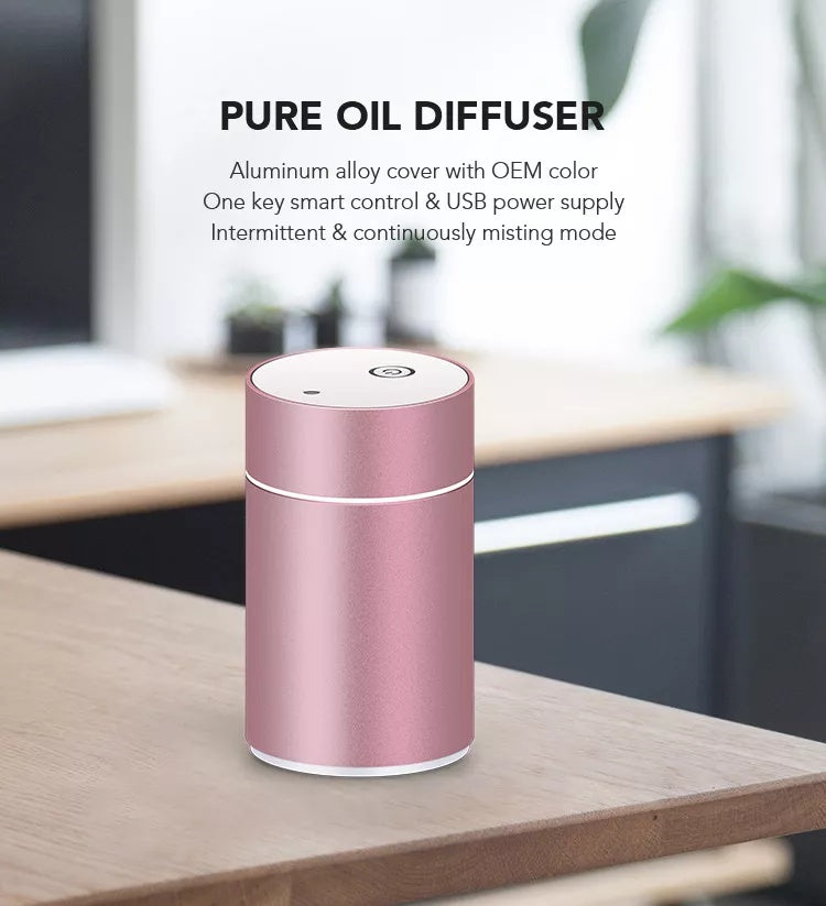 Hot Sell USB Waterless Essential Oil Car Aroma Diffuser Scent Fragrance Machine Air Freshener Perfume Humidifier For Home &Car